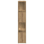 Tv-Benksett Veggmontert Brun 60 X 24 X 125,5 Cm Konstruert Tre