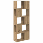 Tv-Benksett Veggmontert Brun 60 X 24 X 156 Cm Konstruert Tre