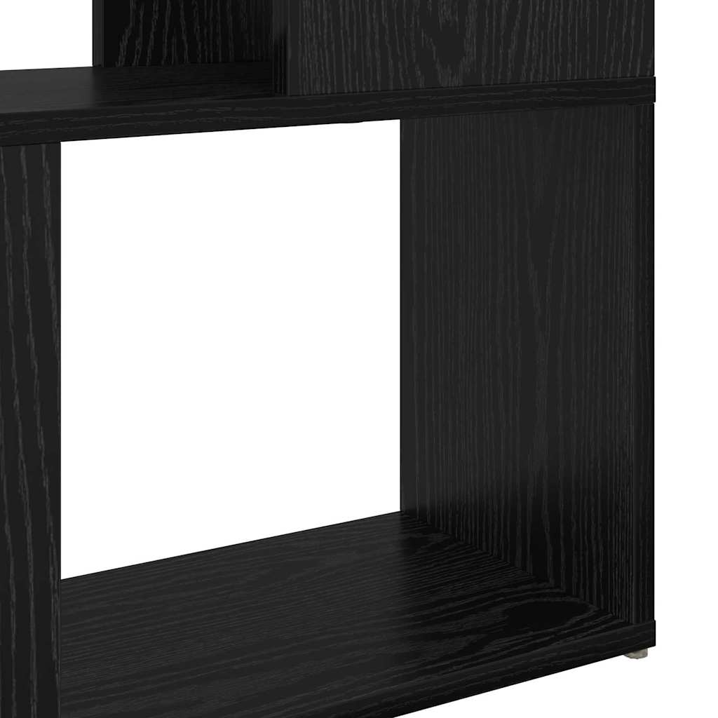 Tv-Benksett Veggmontert Svart 60 X 24 X 156 Cm Konstruert Tre
