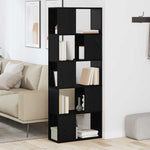 Tv-Benksett Veggmontert Svart 60 X 24 X 156 Cm Konstruert Tre