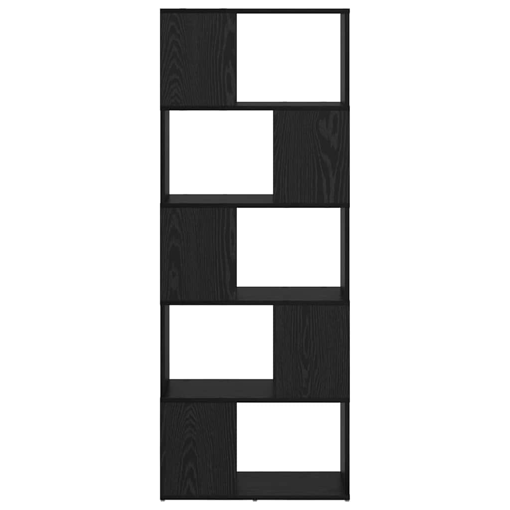 Tv-Benksett Veggmontert Svart 60 X 24 X 156 Cm Konstruert Tre