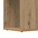 Tv-Benksett Veggmontert Brun 80 X 24 X 125 Cm Konstruert Tre