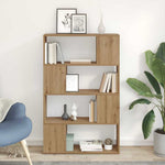 Tv-Benksett Veggmontert Brun 80 X 24 X 125 Cm Konstruert Tre