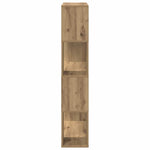 Tv-Benksett Veggmontert Brun 80 X 24 X 125 Cm Konstruert Tre