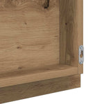 Led Badevindu Artisan Eik 40 X 37 X 8.5 Cm Konstruert Tre