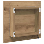 Led Badevindu Artisan Eik 40 X 37 X 8.5 Cm Konstruert Tre