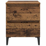 Nattbordskap Gammelt Tre 40 X 35 X 50 Cm Konstruert Tre
