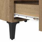 Nattbordskap Artisan Eik 40 X 35 X 50 Cm Konstruert Tre