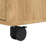 Kjøkkenvogn Floro Vokset Brun 72,5 X 45 X 80 Cm Massiv Furu