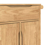 Kjøkkenvogn Floro Vokset Brun 72,5 X 45 X 80 Cm Massiv Furu