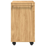Kjøkkenvogn Floro Vokset Brun 72,5 X 45 X 80 Cm Massiv Furu