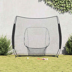 Baseball Treningsnett Svart 250 X 106 X 209 Cm Polyester
