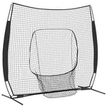 Baseball Treningsnett Svart 250 X 106 X 209 Cm Polyester