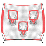 Baseball Treningsnett Svart 214,5 X 89,5 X 181 Cm Polyester