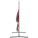 Baseball Treningsnett Svart 214,5 X 89,5 X 181 Cm Polyester