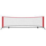 Tennis Nett Svart Og Rød 301 X 90,5 X 87 Cm Polyester