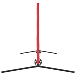 Tennis Nett Svart Og Rød 301 X 90,5 X 87 Cm Polyester