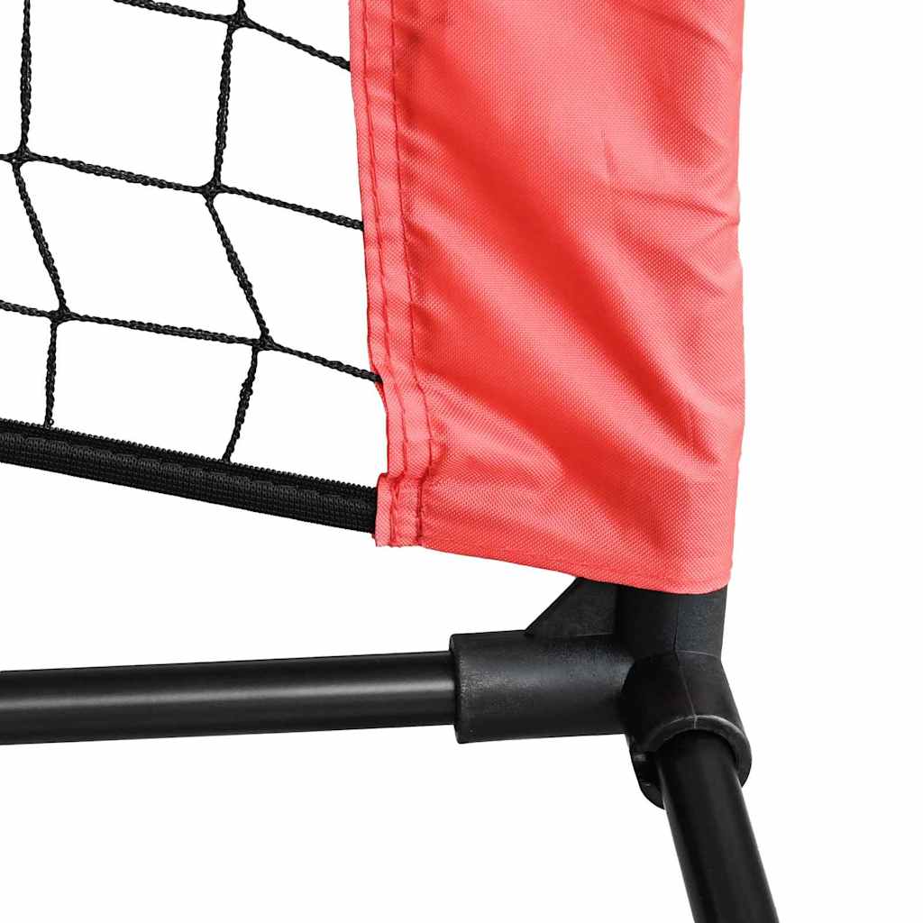 Tennis Nett Svart Og Rød 494,5 X 90 X 87 Cm Polyester