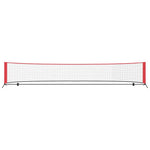 Tennis Nett Svart Og Rød 494,5 X 90 X 87 Cm Polyester