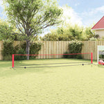Tennis Nett Svart Og Rød 595 X 90,5 X 87 Cm Polyester