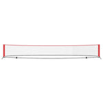 Tennis Nett Svart Og Rød 595 X 90,5 X 87 Cm Polyester