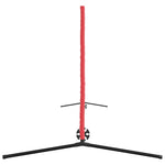 Tennis Nett Svart Og Rød 595 X 90,5 X 87 Cm Polyester