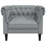 Sofa Lysegrå 78,5 X 74,5 X 74,5 Cm Polyester