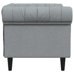 Sofa Lysegrå 78,5 X 74,5 X 74,5 Cm Polyester
