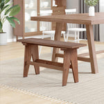 Benk Naturlig 100 X 30 X 50 Cm Massivt Gjenvunnet Tre