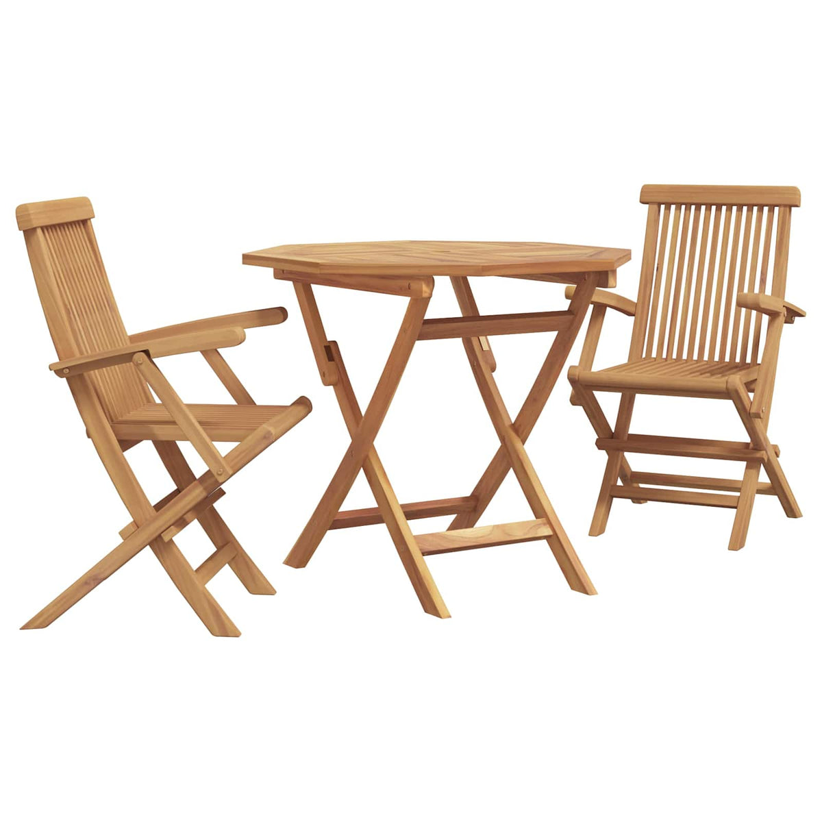 Hage Spisegruppe 3 Pcs Brun Solid Akasietre