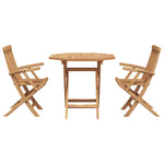 Hage Spisegruppe 3 Pcs Brun Solid Akasietre
