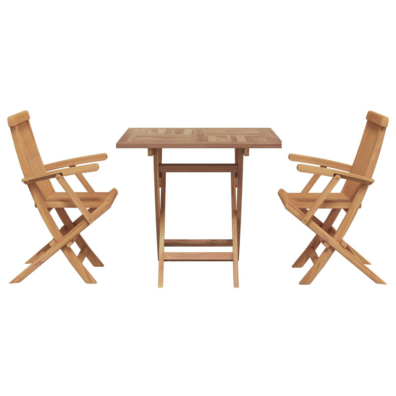Hage Spisegruppe 3 Pcs Brun Solid Akasietre