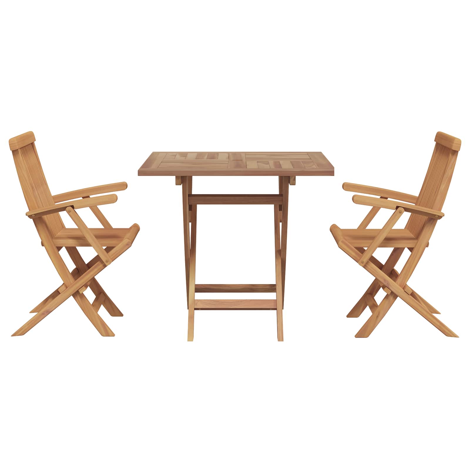 Hage Spisegruppe 3 Pcs Brun Solid Akasietre