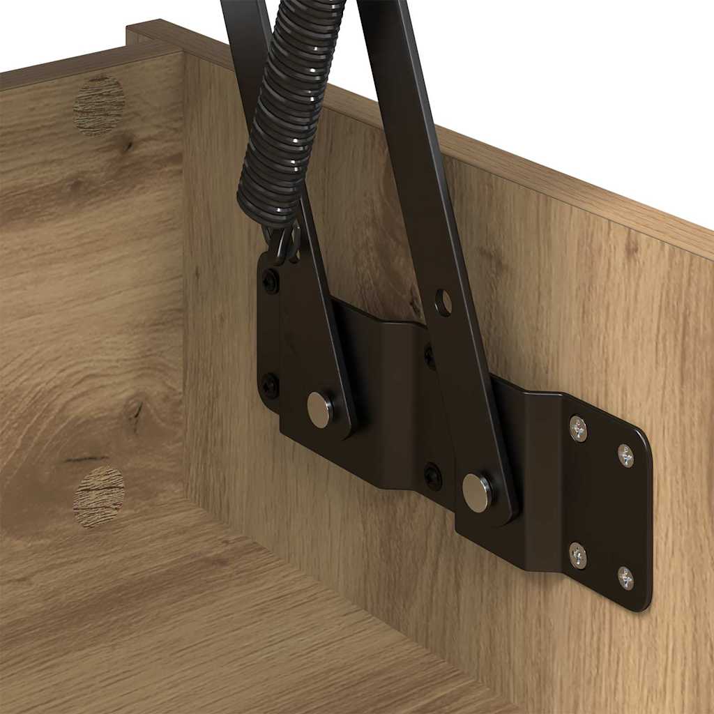 Kaffebord Artisan Eik 80 X 50,5 X 41,5 Cm Konstruert Tre