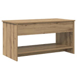 Kaffebord Artisan Eik 80 X 50,5 X 41,5 Cm Konstruert Tre