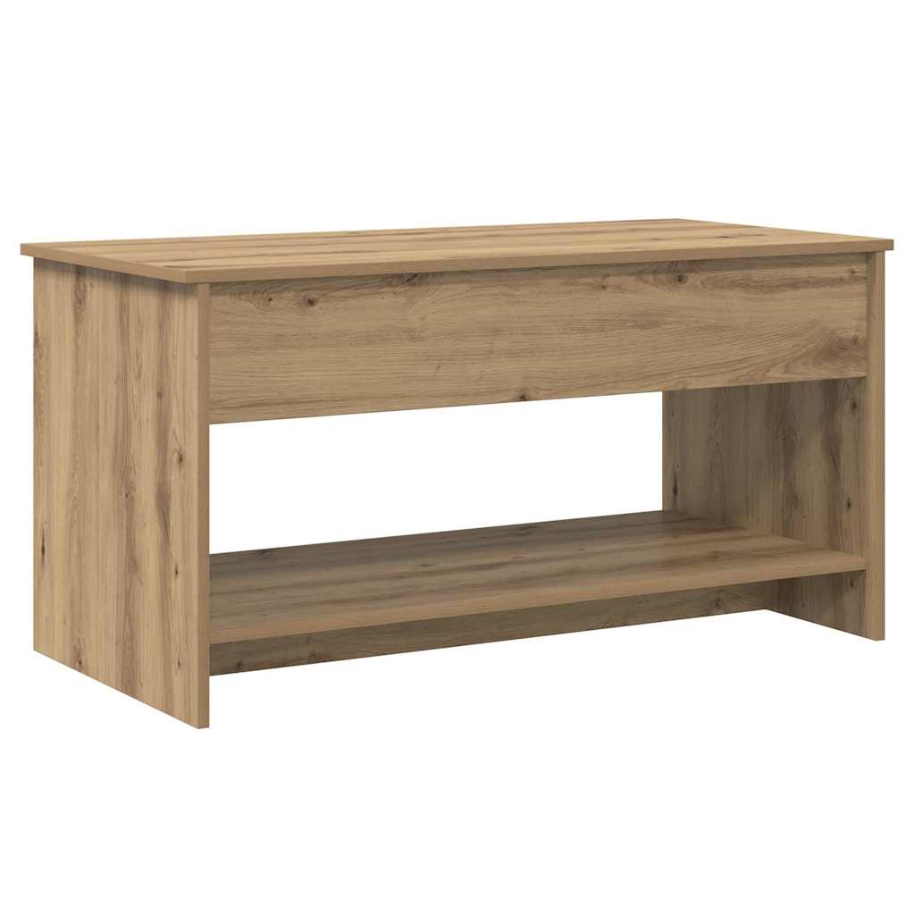 Kaffebord Artisan Eik 80 X 50,5 X 41,5 Cm Konstruert Tre