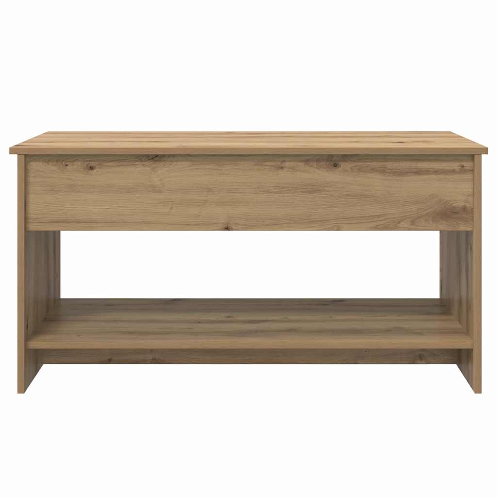 Kaffebord Artisan Eik 80 X 50,5 X 41,5 Cm Konstruert Tre