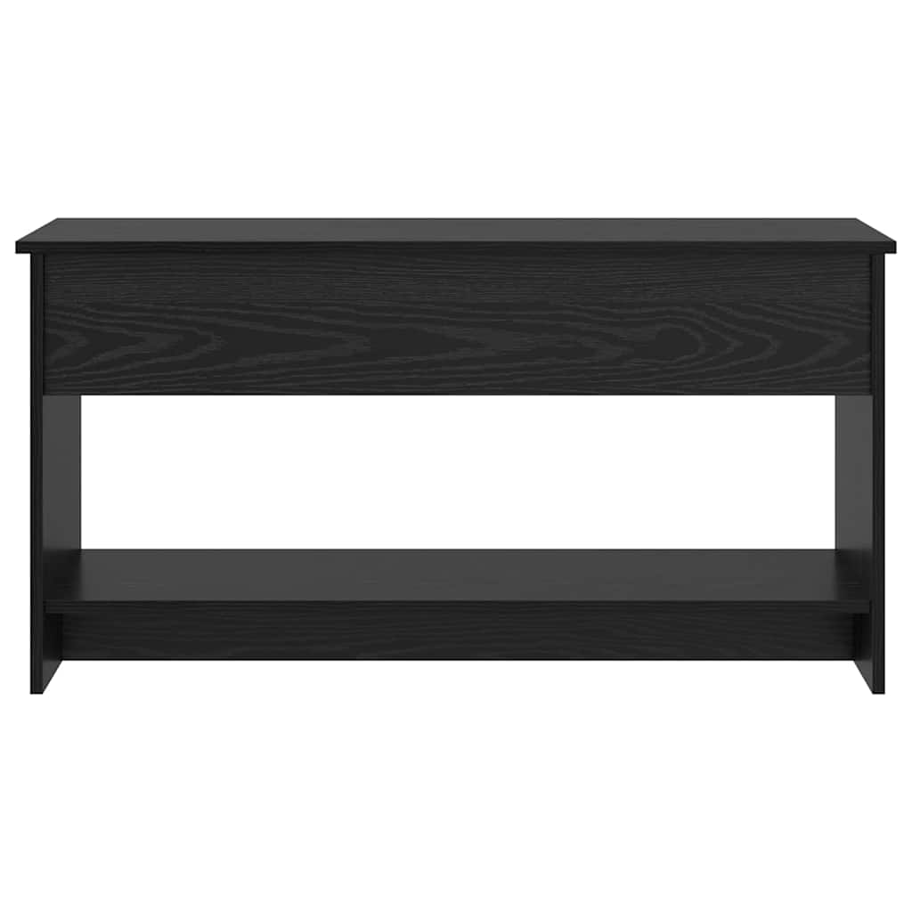 Kaffebord Svart Eik 80 X 50,5 X 41,5 Cm Konstruert Tre