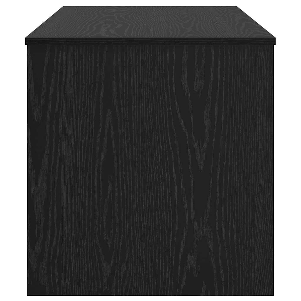 Kaffebord Svart Eik 80 X 50,5 X 41,5 Cm Konstruert Tre