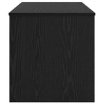 Kaffebord Svart Eik 80 X 50,5 X 41,5 Cm Konstruert Tre