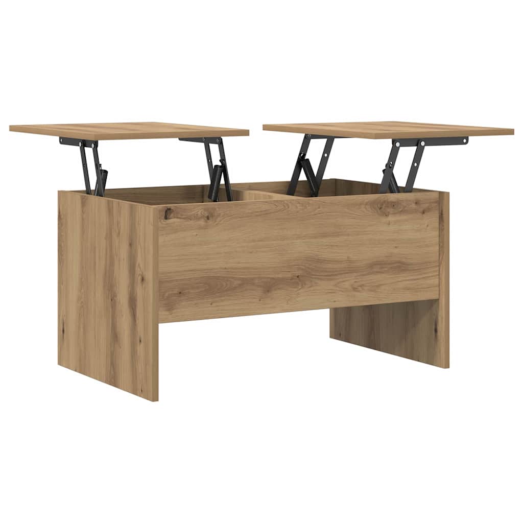 Kaffebord Artisan Eik 102 X 50,5 X 46,5 Cm Konstruert Tre