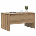 Kaffebord Artisan Eik 102 X 50,5 X 46,5 Cm Konstruert Tre
