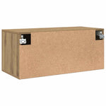 Veggskap Artisan Eik 80 X 36.5 X 35 Cm Konstruert Tre