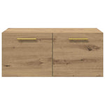 Veggskap Artisan Eik 80 X 36.5 X 35 Cm Konstruert Tre