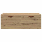 Vegghengt Skap Artisan Eik 100 X 36,5 X 35 Cm Konstruert Tre