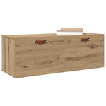 Vegghengt Skap Artisan Eik 100 X 36,5 X 35 Cm Konstruert Tre