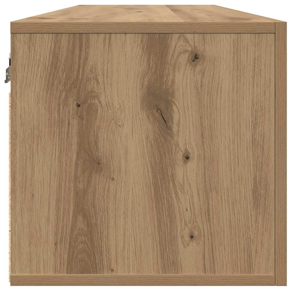 Vegghengt Skap Artisan Eik 100 X 36,5 X 35 Cm Konstruert Tre