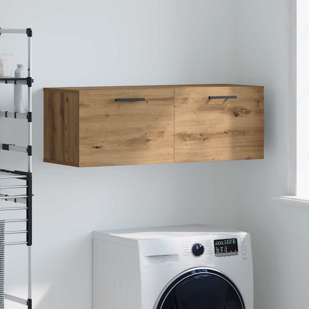 Veggskap Artisan Eik 100 X 36.5 X 35 Cm Konstruert Tre