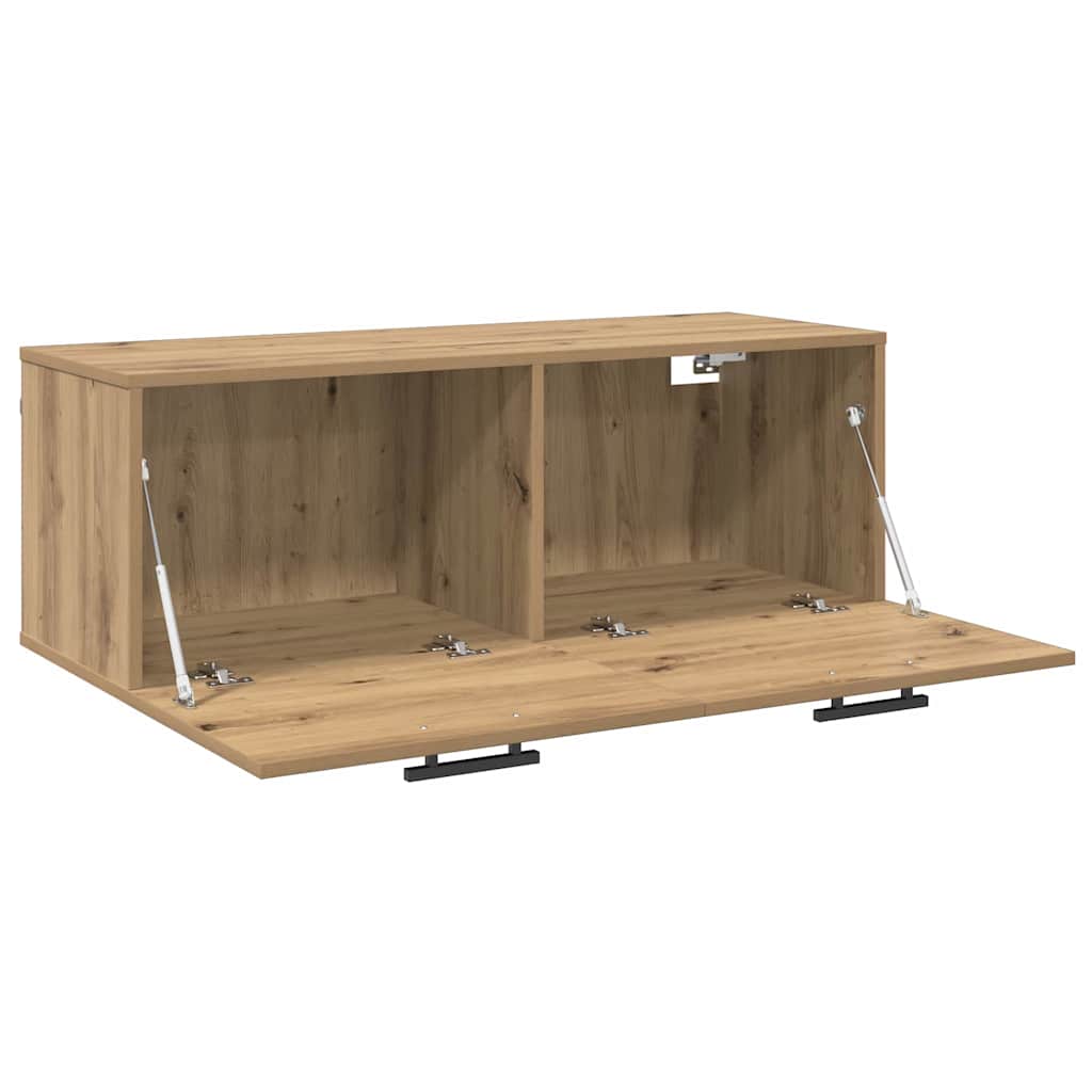Veggskap Artisan Eik 100 X 36.5 X 35 Cm Konstruert Tre