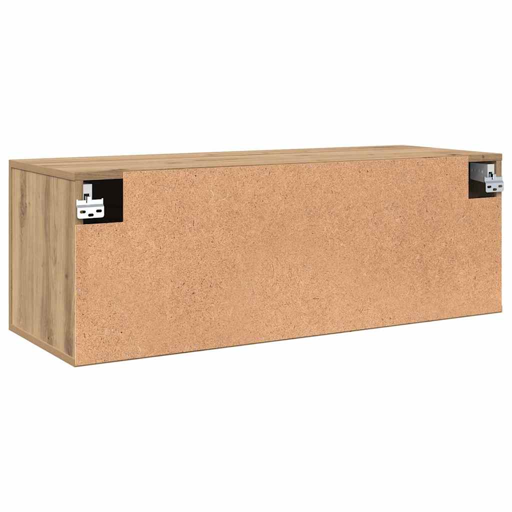 Veggskap Artisan Eik 100 X 36.5 X 35 Cm Konstruert Tre